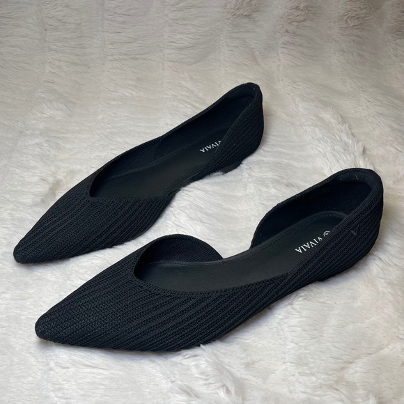 VIVAIA Pointed-Toe D'Orsay Flats (Melia) EU 42 / US 10.5 - Picture 5 of 10